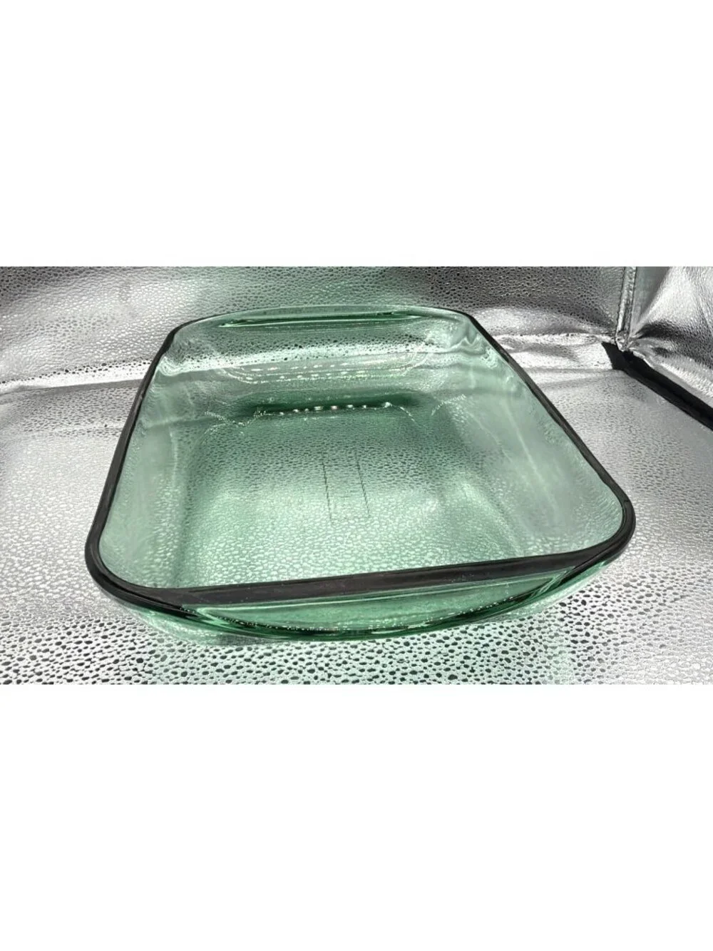 Anchor Hocking Vintage Clear Glass Rectangular Baking Dish 13